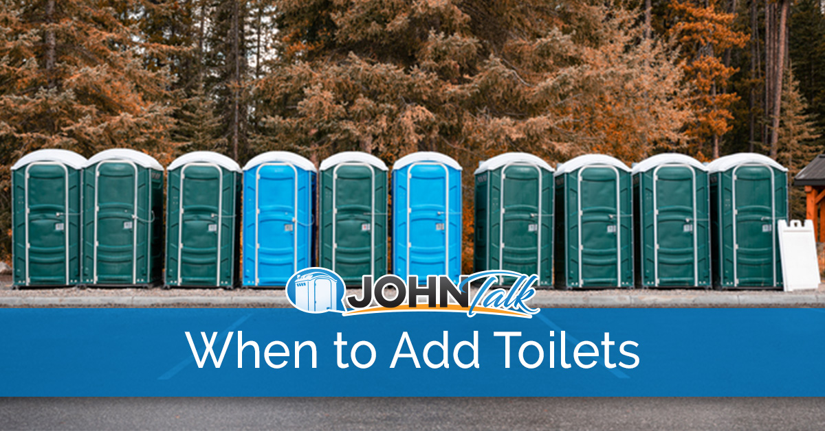 How to Know When to Add More Toilets to Your Inventory