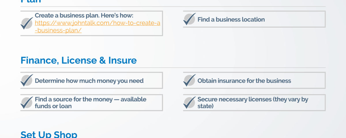 Starting a New Business Checklist