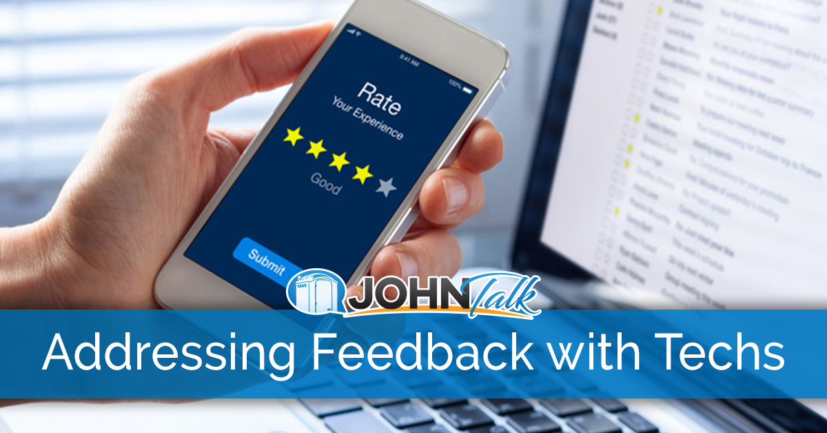Addressing Positive & Negative Feedback with Individual Service Technicians