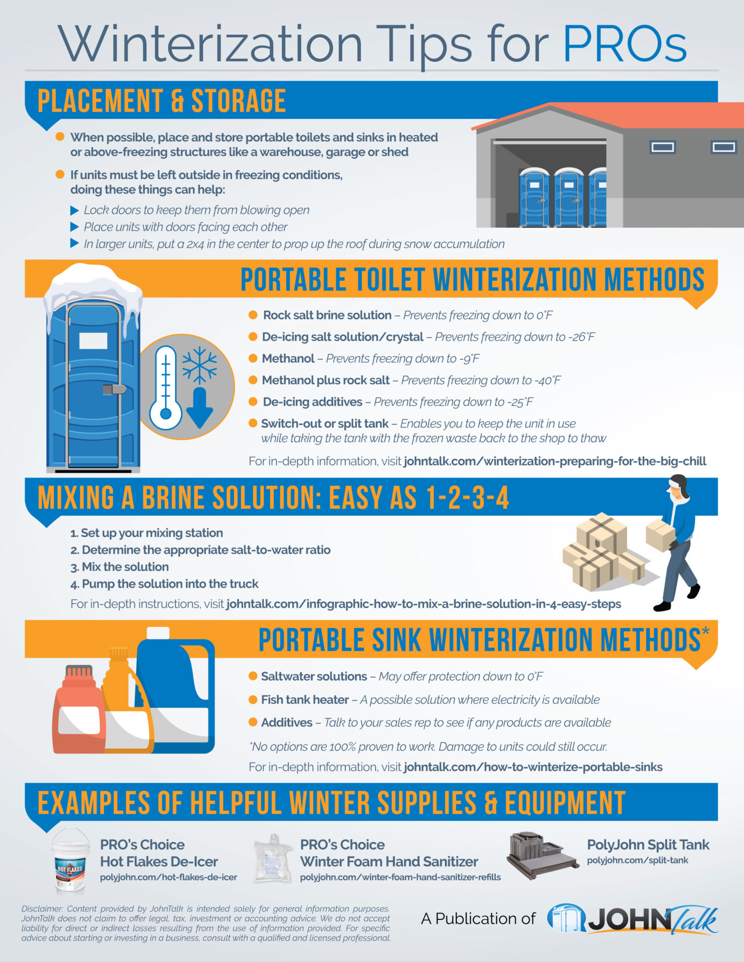 Winterization Tips for PROs