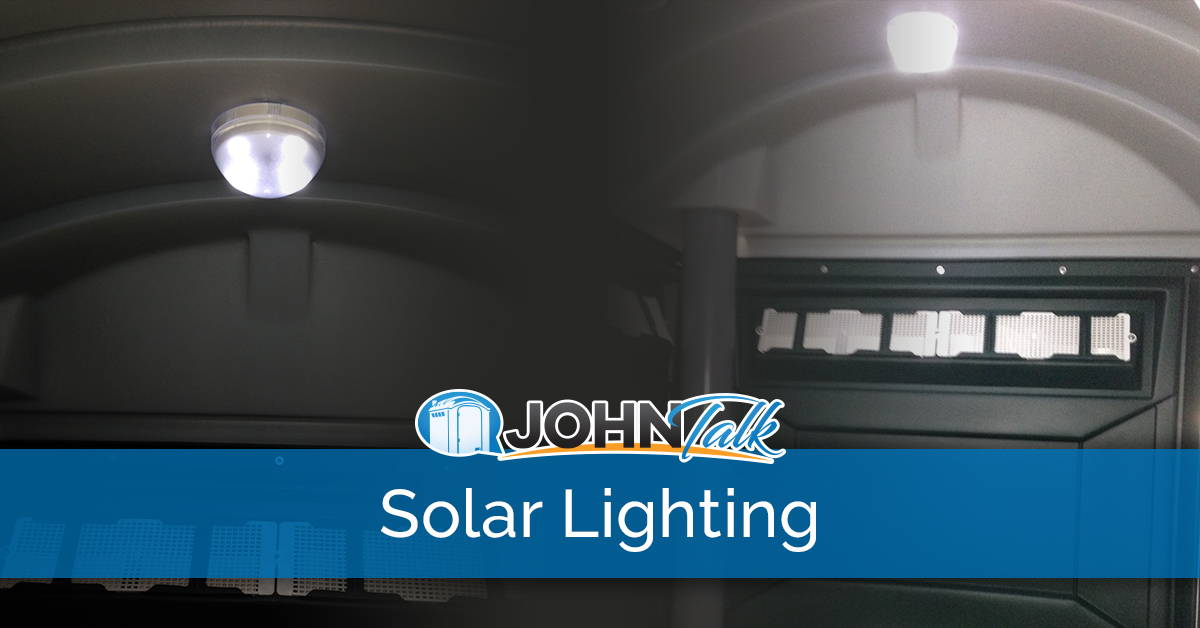 Solar Lighting & the Portable Sanitation Industry