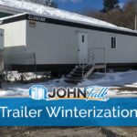 How to Prepare a Restroom Trailer for the Winter Months