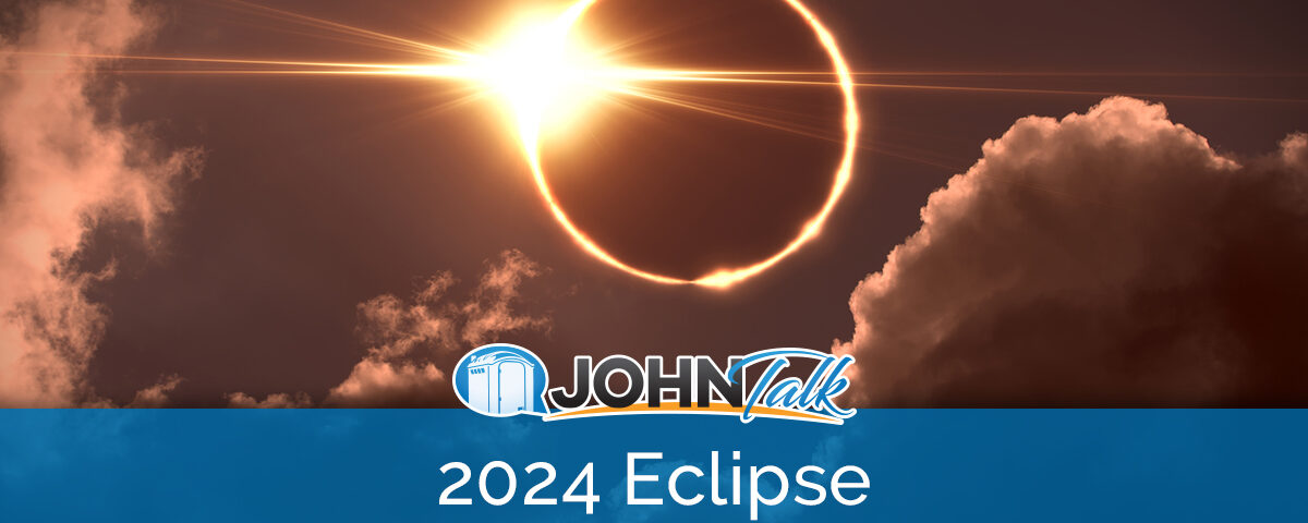 A solar eclipse